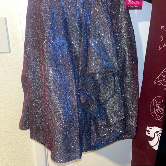 Chrome Sparkle Dress - Picture 3 of 4